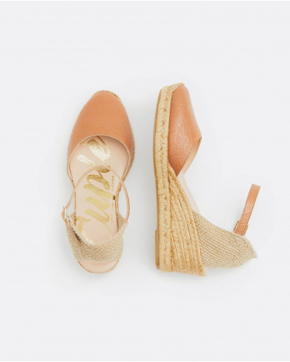 CUÑA YUTE CON PULSERA CHARRO CUERO