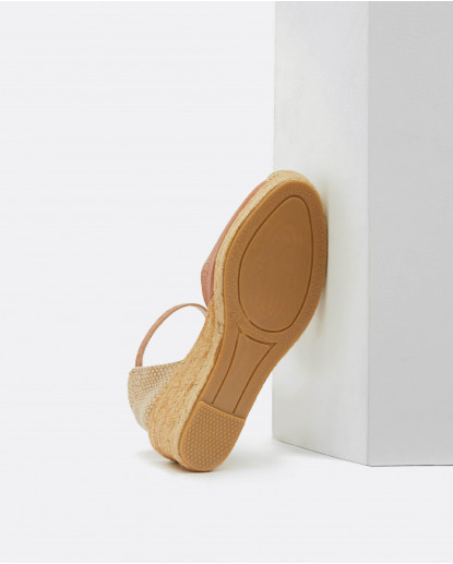 CUÑA YUTE CON PULSERA CHARRO CUERO