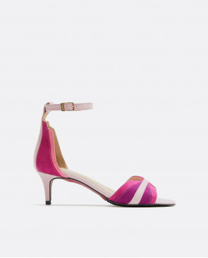 SANDALIA GEOMETRICA TACON...