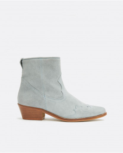 BOTIN COWBOY SERRAJE CELESTE