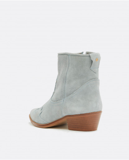 BOTIN COWBOY SERRAJE CELESTE