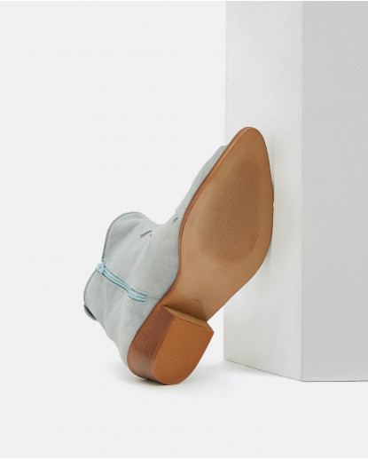 BOTIN COWBOY SERRAJE CELESTE