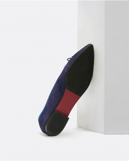 BAILARINA PUNTA FINA SERRAJE MARINO