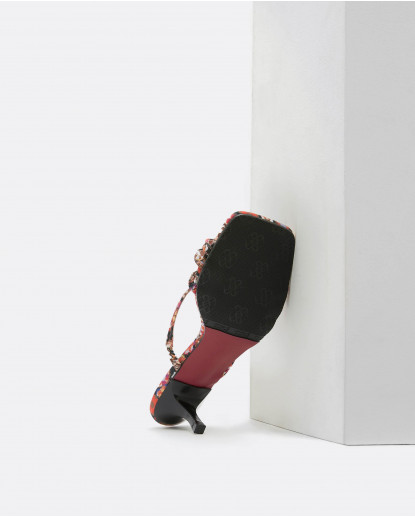 PALA TIRAS PIQUE ESTAMPADO FLORES...