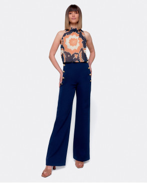PANTALON TRENDY MARINO