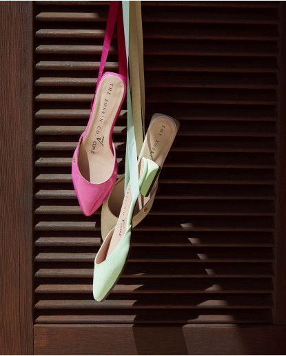 MULE CINTAS CHAROL FUCSIA