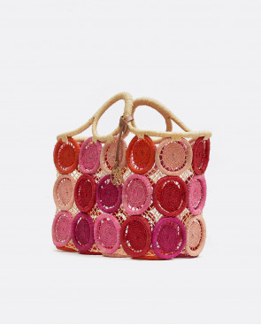 CESTAS MIMBRE FUCSIA 2