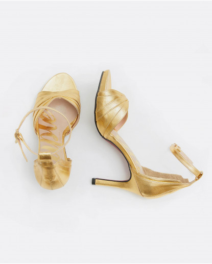 SANDALIA GEOMETRICA TACON ALTO NAPA...