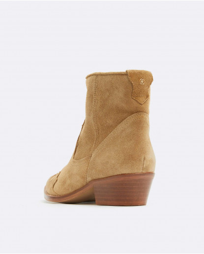 BOTIN COWBOY SERRAJE CUERO