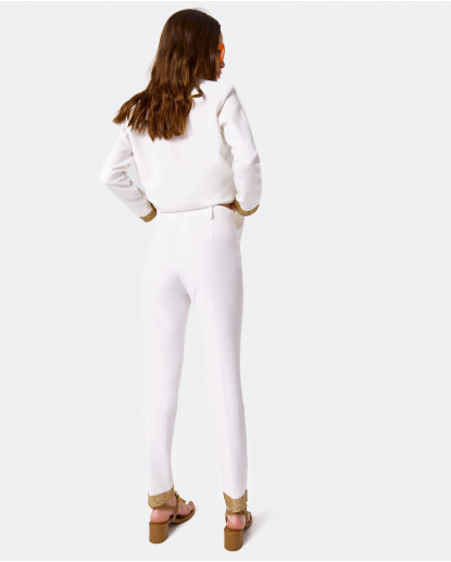 PANTALON LOLA CREP BLANCO