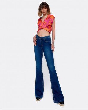 TOP ESCOTE PICO CON NUDO...