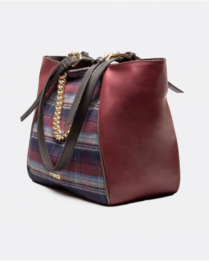 BOLSO SHOPPER TRICOLOR