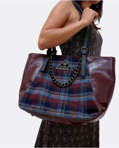 BOLSO SHOPPER TRICOLOR