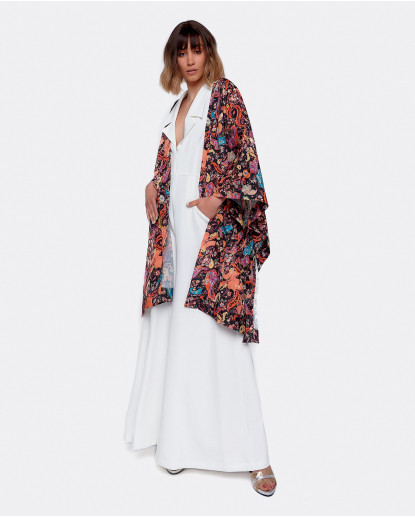 KAFTAN CACHEMIRAS ALGODON ESTAMPADO...