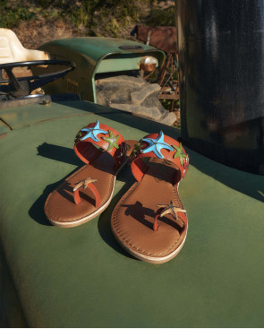 ESCLAVA ESTRELLAS NAPA NARANJA