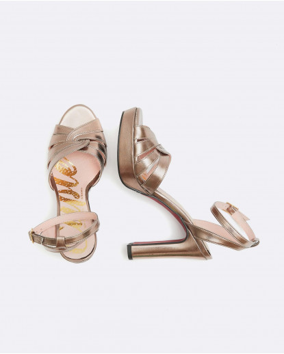 SANDALIA PLATAFORMA TECNOPIEL...