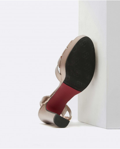 SANDALIA PLATAFORMA TECNOPIEL...