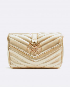 BOLSO SATCHEL CON CADENA...