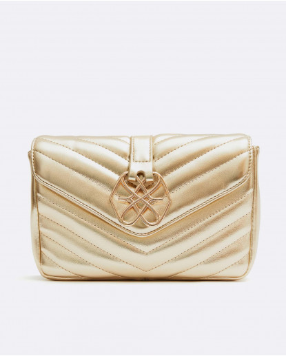 BOLSO SATCHEL CON CADENA PIEK...