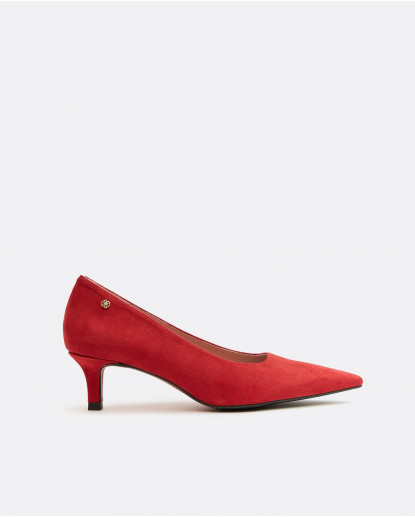 SALON T/B ULTRASUEDE ROJO