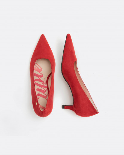 SALON T/B ULTRASUEDE ROJO