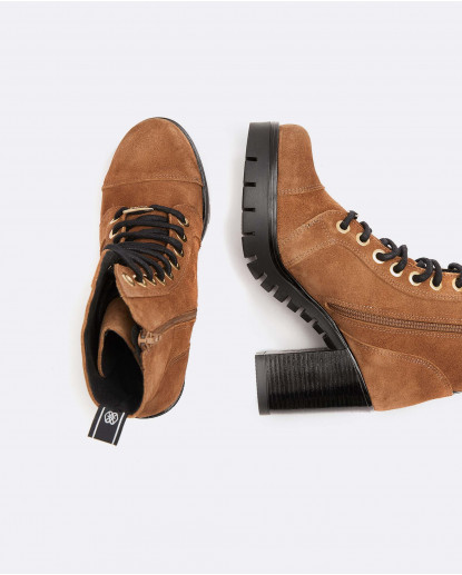 BOTIN BIKERS SERRAJE MARRON