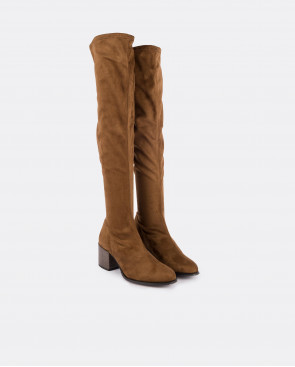 BOTA ULTRASUEDE STRECH CUERO 2