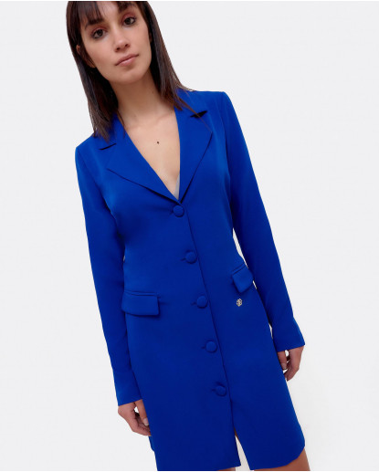 VESTIDO SMOCKING CREP