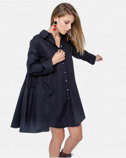 CAMISA FRUNCIDO ESPALDA POPELÍN