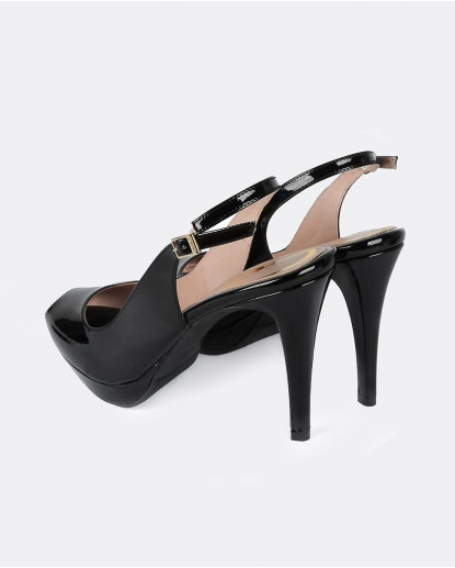 PEEP TOE DEST ULTRASUEDE