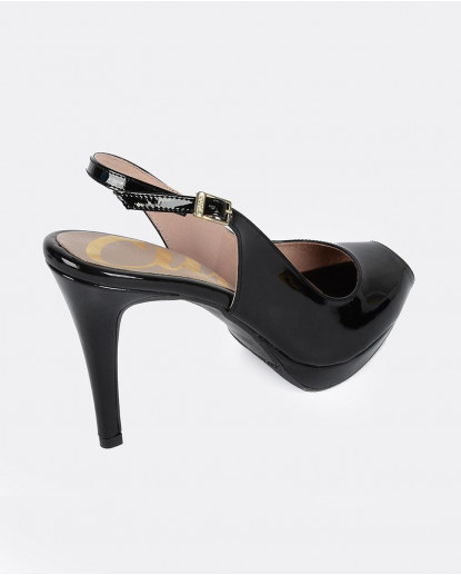 PEEP TOE DEST ULTRASUEDE