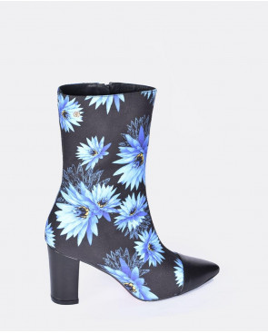 BOTINES TEJIDO FLORES 2