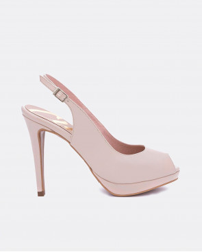 PEEP TOE DESTALONADO CHAROL